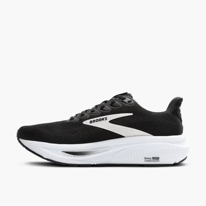 Brooks Men's Ghost 17 (Wide) - Black/Grey/White