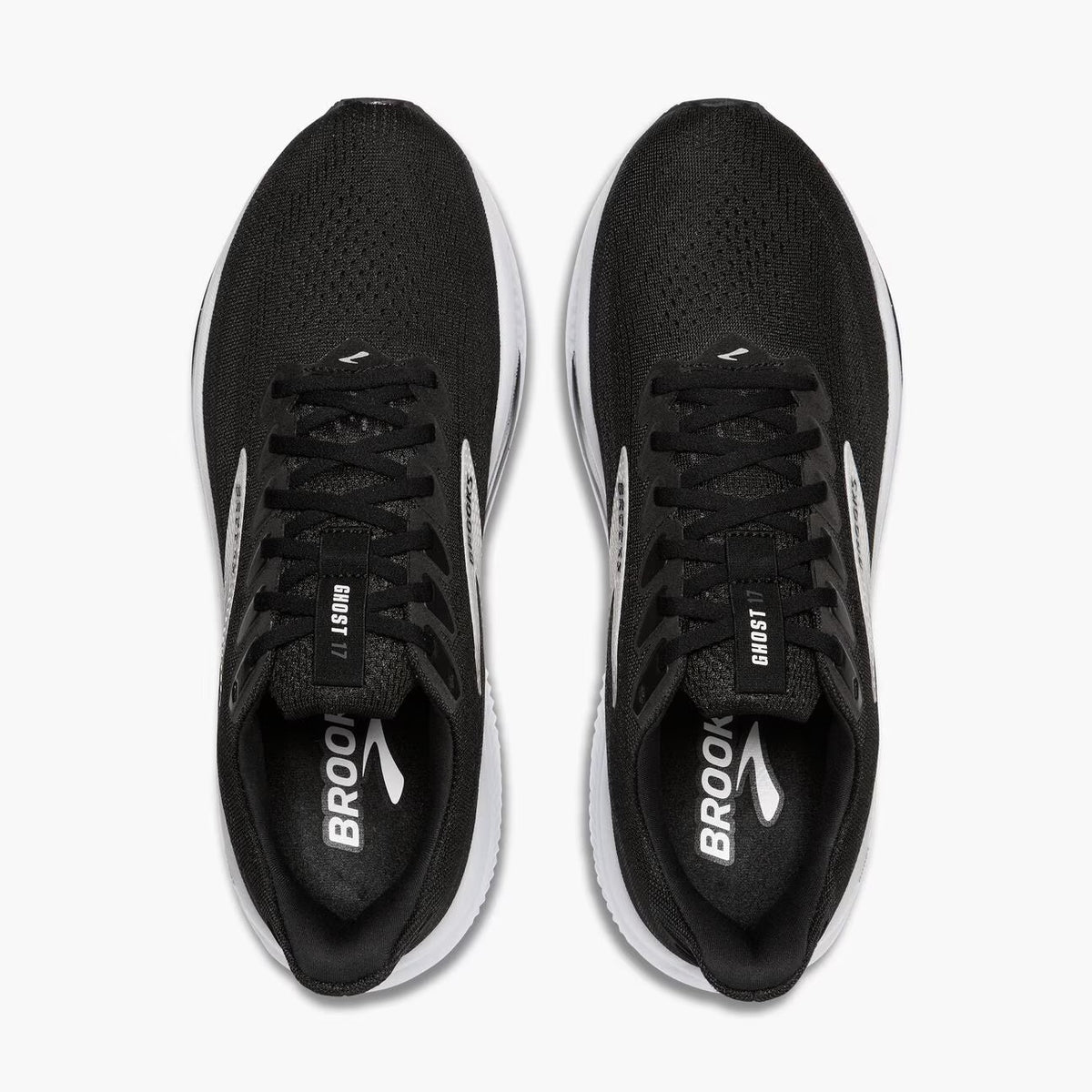 Brooks Men's Ghost 17 - Black/Grey/White