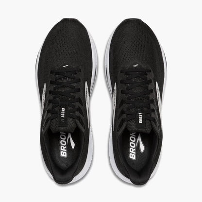 Brooks Men's Ghost 17 (Wide) - Black/Grey/White