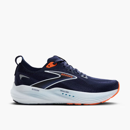 Brooks Men's Glycerin 22 - Peacoat/Blue Ribbon/Orange