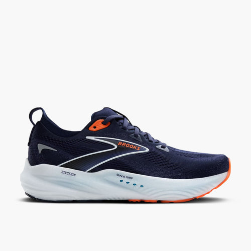 Brooks Men's Glycerin 22 - Peacoat/Blue Ribbon/Orange