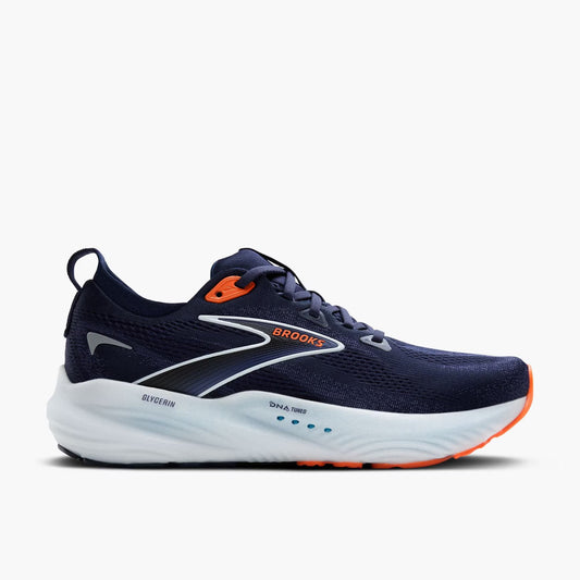 Brooks Men's Glycerin 22 - Peacoat/Blue Ribbon/Orange