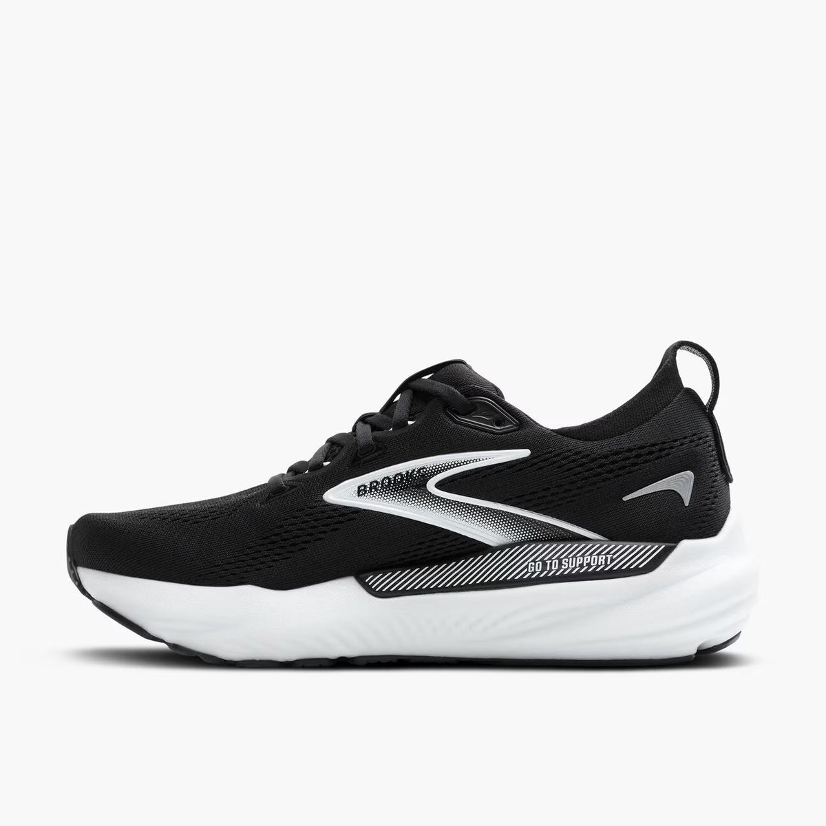 Brooks Men's Glycerin GTS 22 - Black/Grey/White