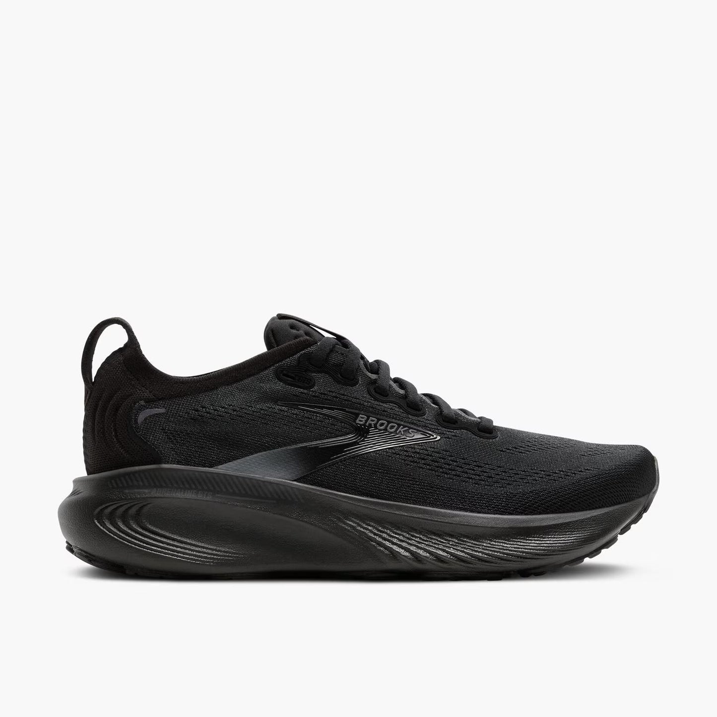 Brooks Men's Adrenaline GTS 25 - Black/Black/Ebony - Extra Wide (4E)