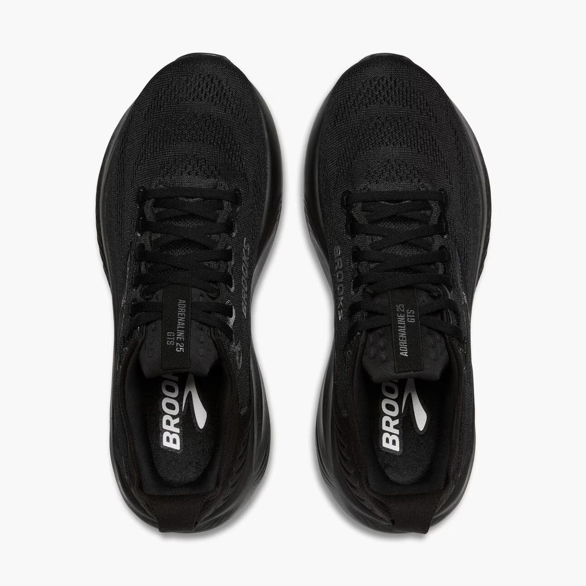 Brooks Men's Adrenaline GTS 25 - Black/Black/Ebony - Extra Wide (4E)