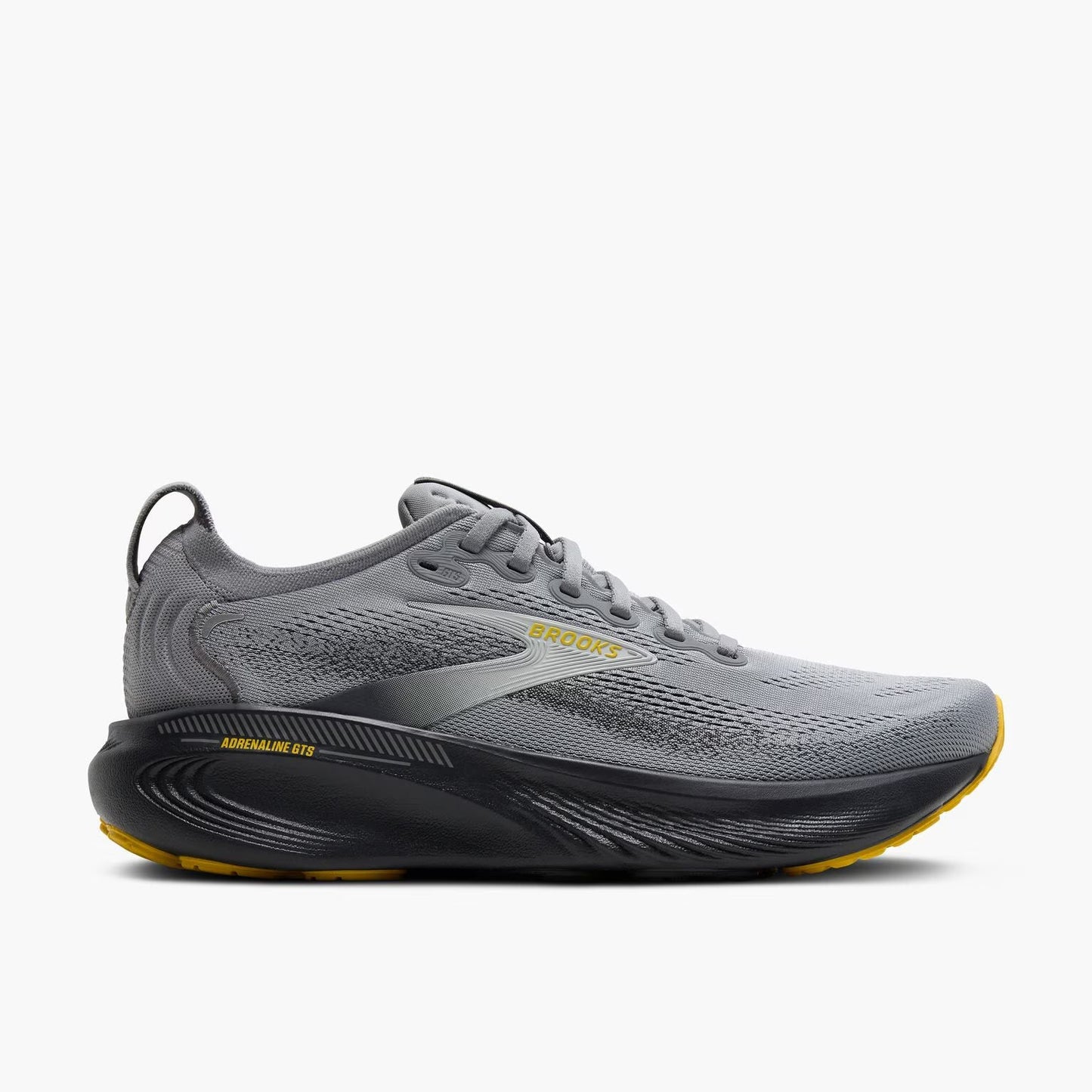 Brooks Men's Adrenaline GTS 25 - Primer Grey/Ebony/Jasmin - Narrow (B)