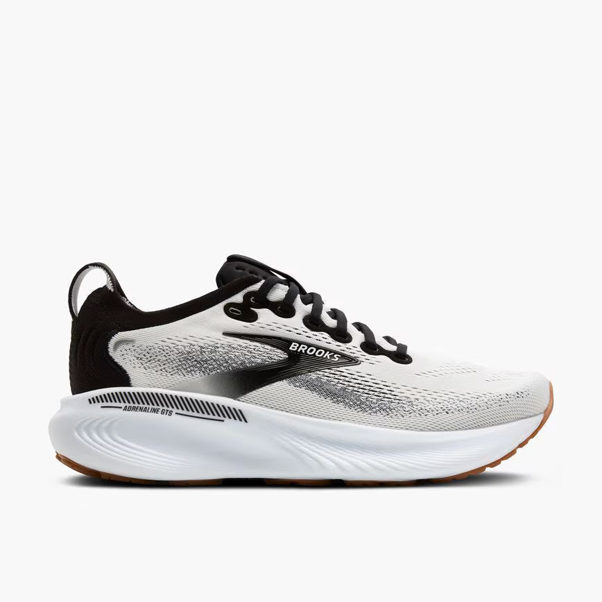 Brooks Men's Adrenaline GTS 25 - White/Black/White
