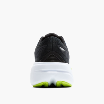 Brooks Mens Ghost Max 3 Wide - Black/ Navy/ Acid Lime (1104642E-078)