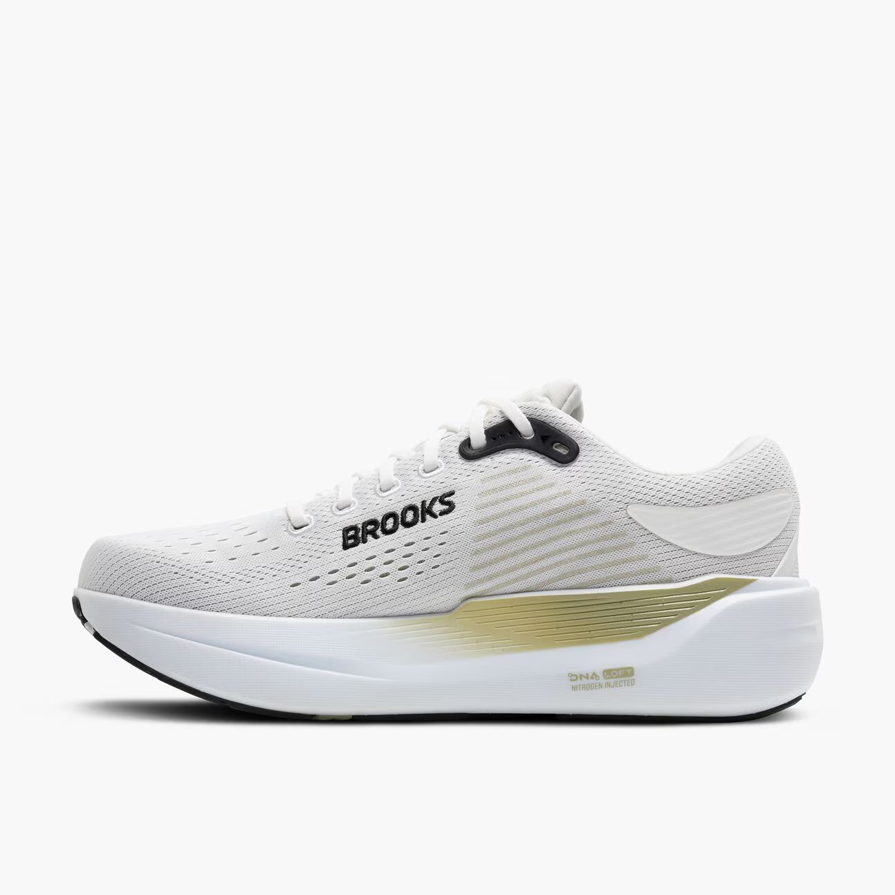 Brooks Men's Ghost Max 3 - Bright White/Tea/Black