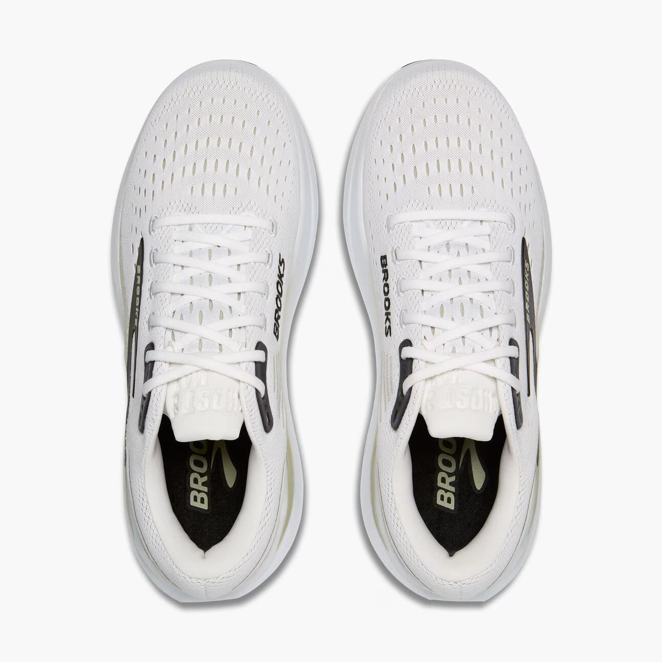 Brooks Men's Ghost Max 3 - Bright White/Tea/Black