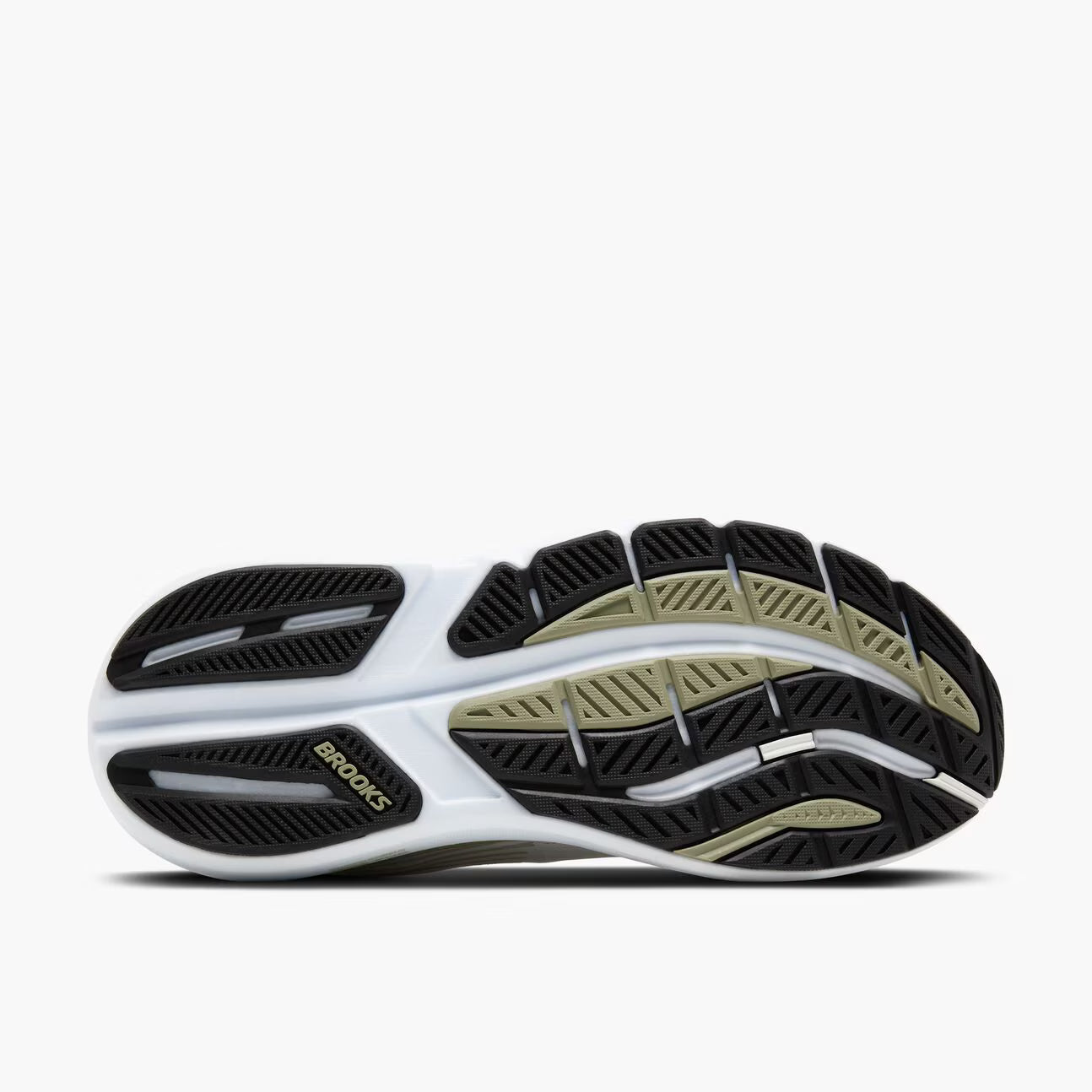 Brooks Men's Ghost Max 3 - Bright White/Tea/Black