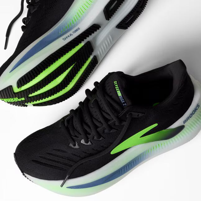 Brooks Glycerin Max 2 Men's - Phantom/White/Green Gecko
