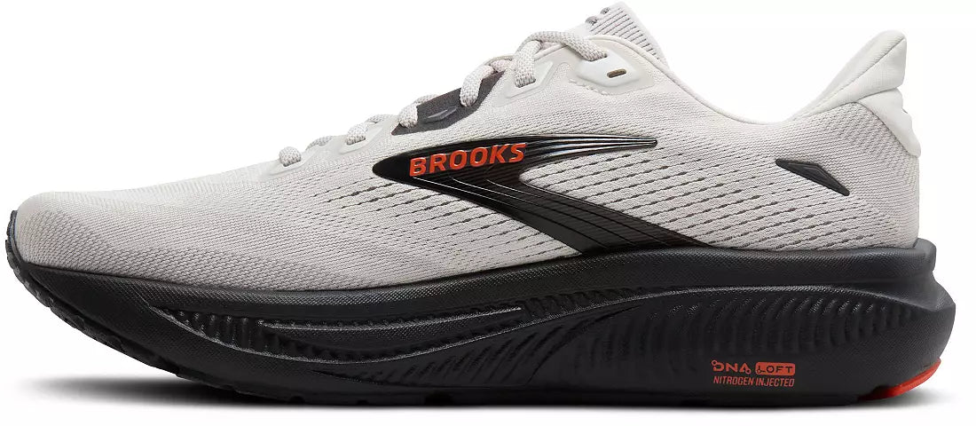 Brooks Men's Ghost 18 (Extra Wide) - Coconut/Pearl/Tigerlily