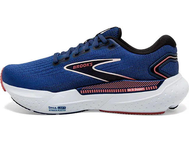 Brooks Womens Glycerin GTS 21- Blue/Icy Pink/Rose (1204091B496)