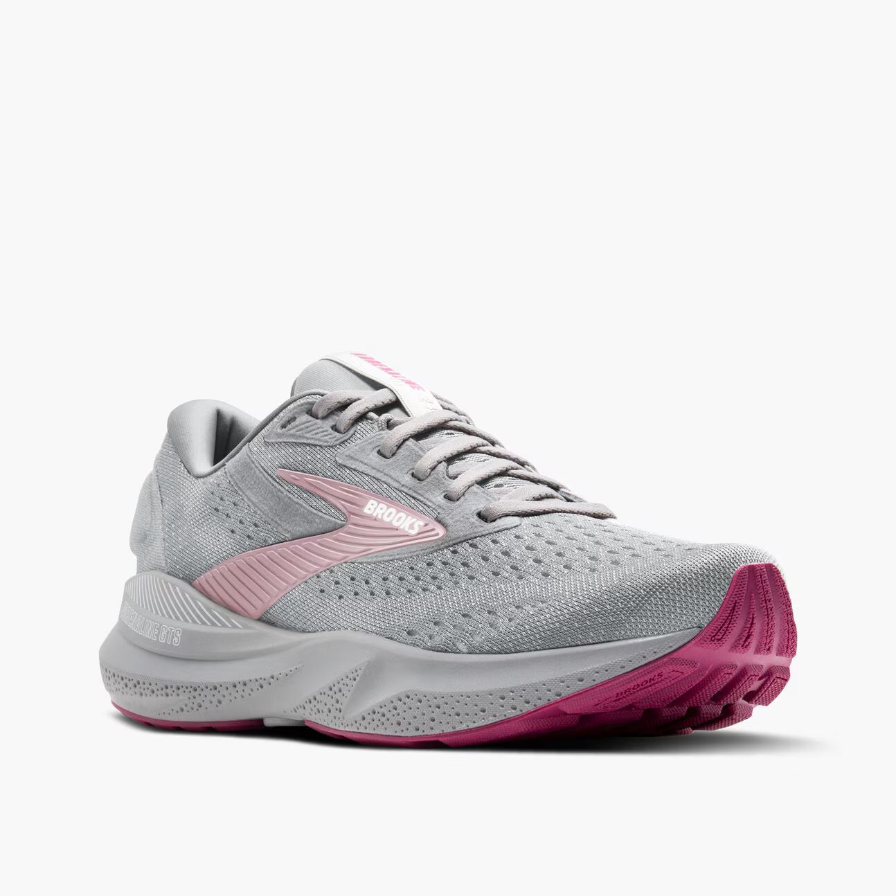 Brooks Women's Adrenaline GTS 24 (Wide) - Alloy/White/Zephyr