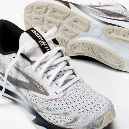 Brooks Women's Adrenaline GTS 24 - White/Black/Pelican