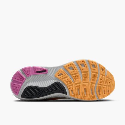 Brooks Women’s Ghost 17 (Wide) - Oyster/Apricot/Pink