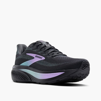 Brooks Women's Ghost 17 (Wide) - Grey/Clearwater/Purple