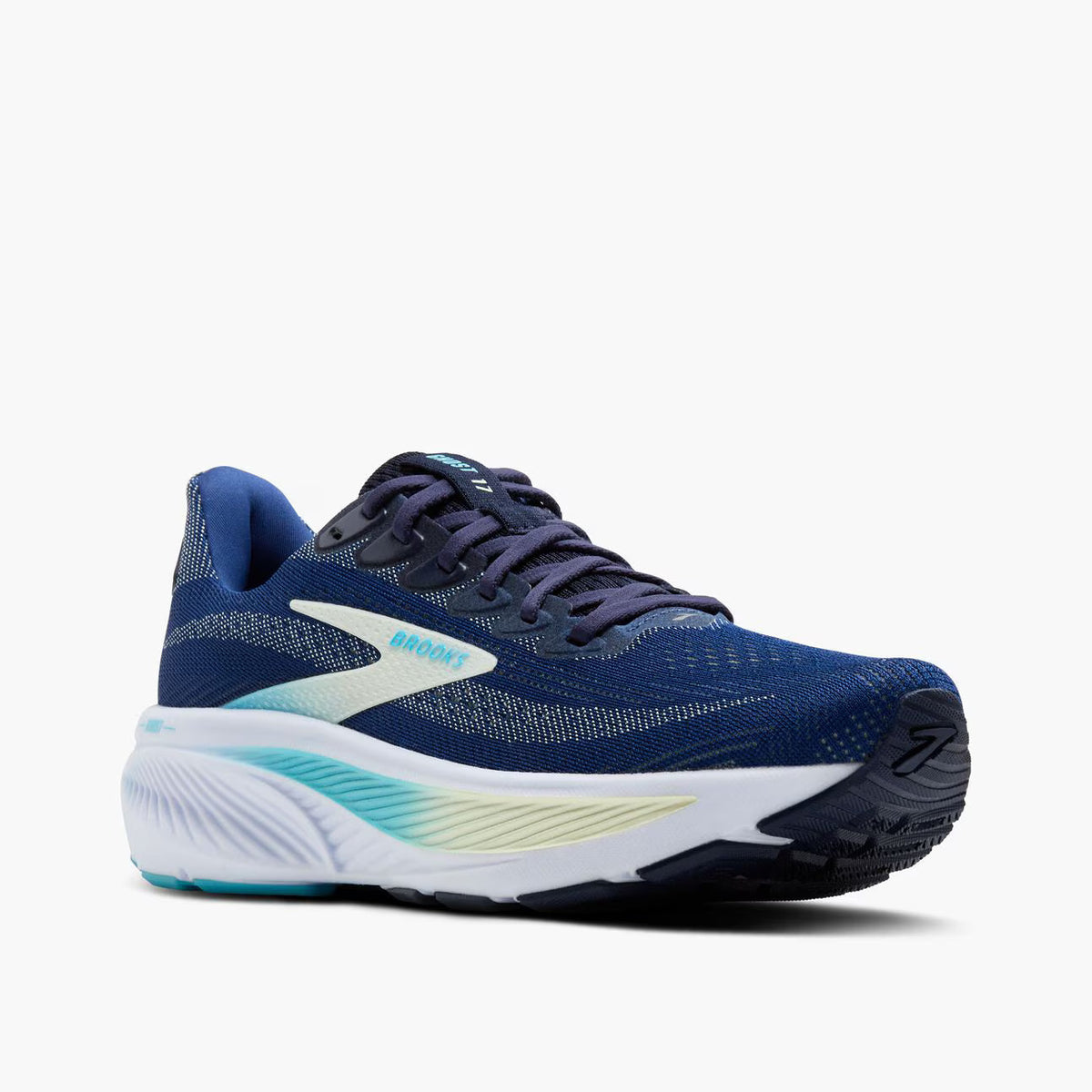 Brooks Women's Ghost 17 - Navy/Green/Turquoise