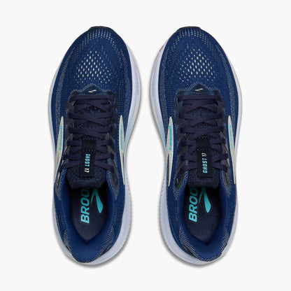 Brooks Women's Ghost 17 - Navy/Green/Turquoise