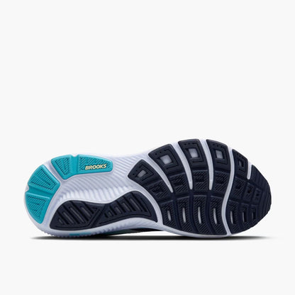 Brooks Women's Ghost 17 - Navy/Green/Turquoise