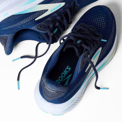 Brooks Women's Ghost 17 - Navy/Green/Turquoise