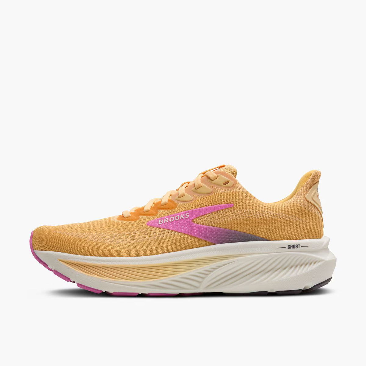 Brooks Women's Ghost 17 - Apricot/Grey/Pink