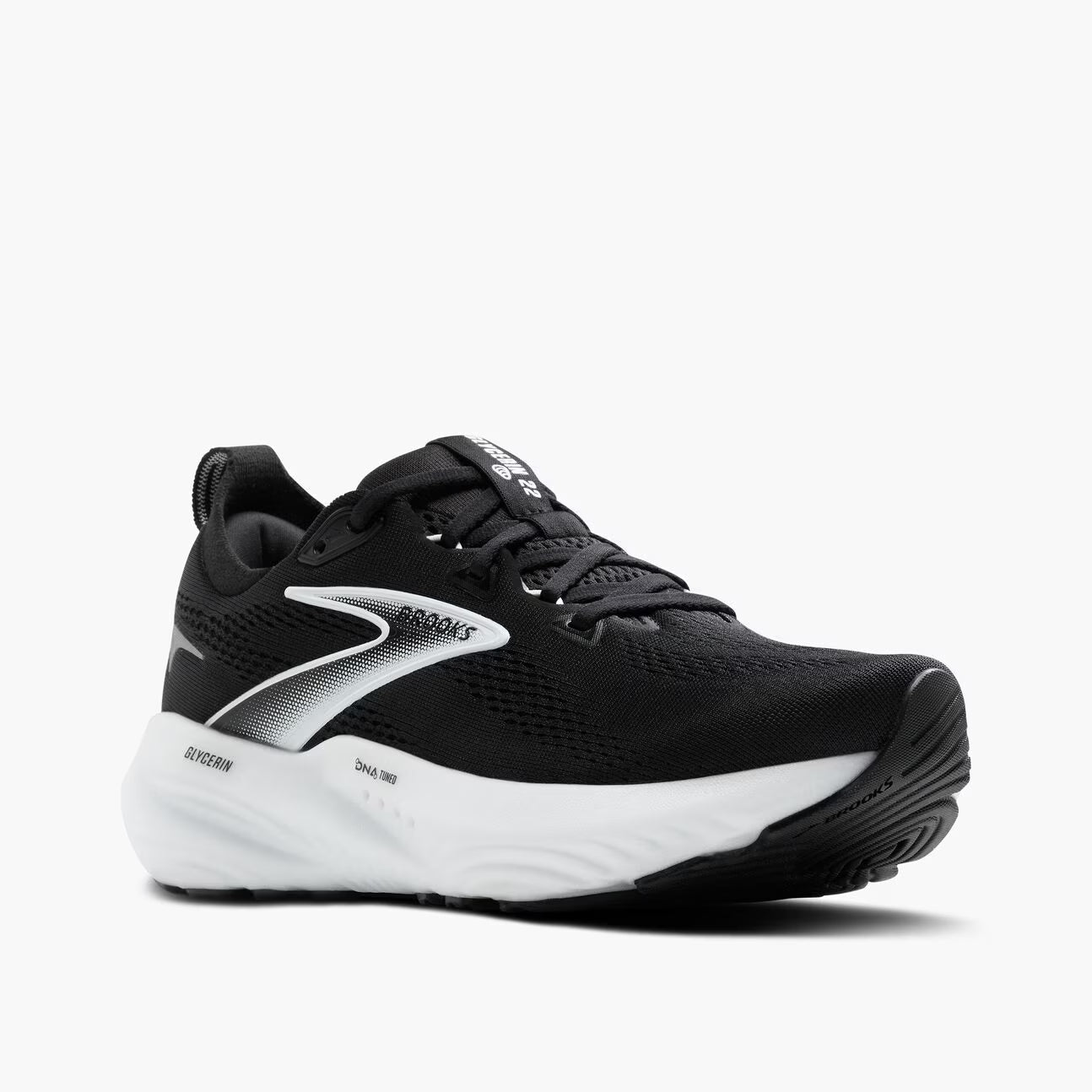 Brooks Women's Glycerin 22 (Wide) - Black/Grey/White