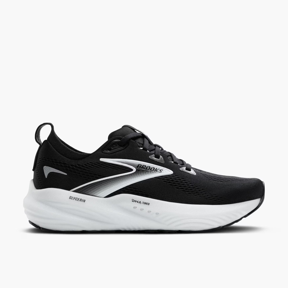 Brooks Women's Glycerin 22 (Wide) - Black/Grey/White