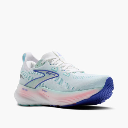 Brooks Women's Glycerin 22 - White/Limpet Shell/Amparo Blue