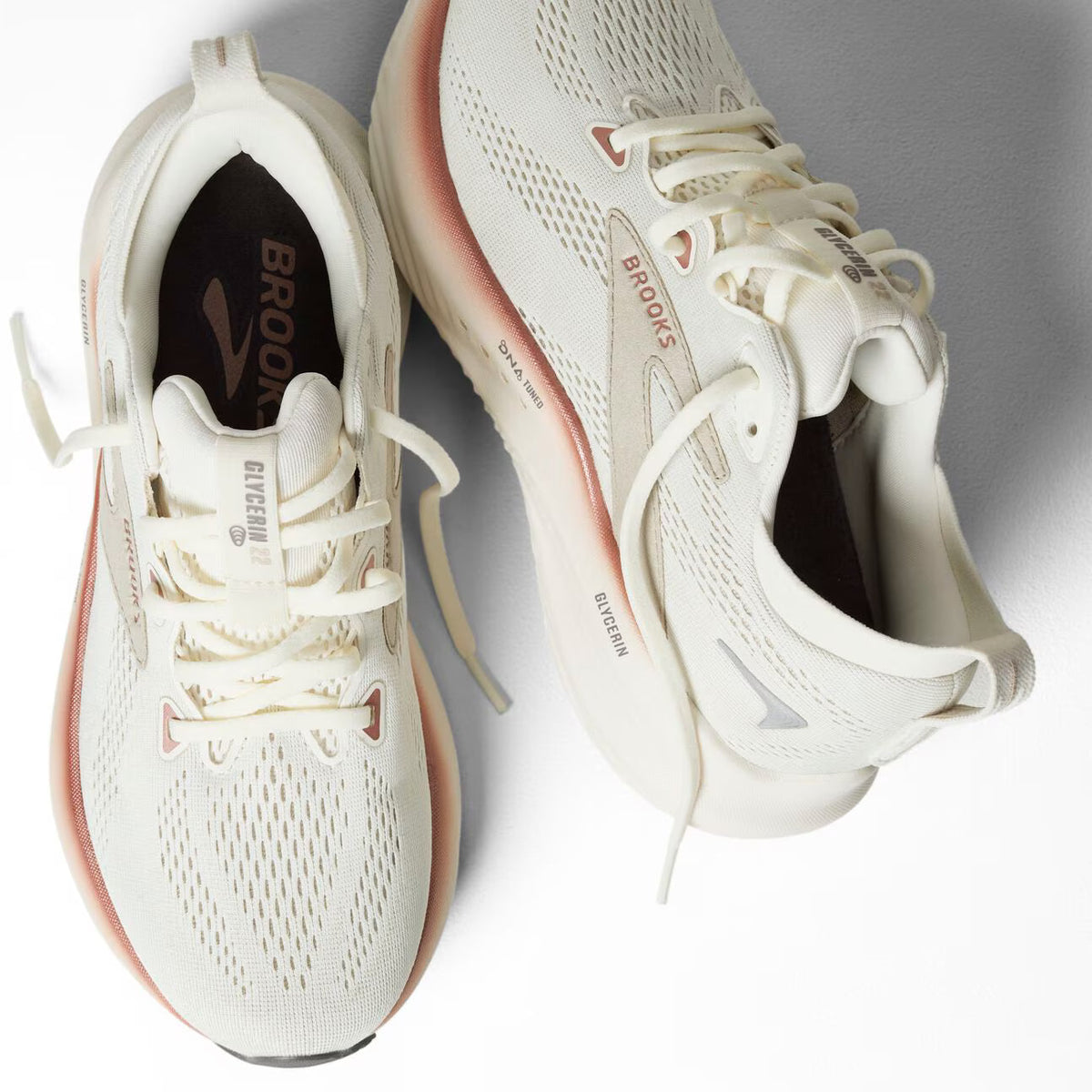 Brooks Women's Glycerin 22 - Coconut/Chateau/Rose