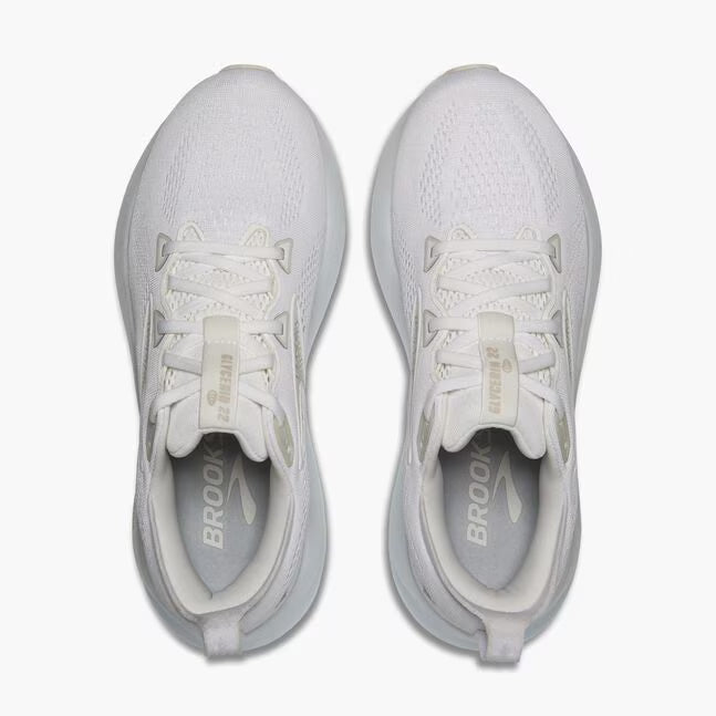 Brooks Women's Glycerin GTS 22 - White/White/Grey