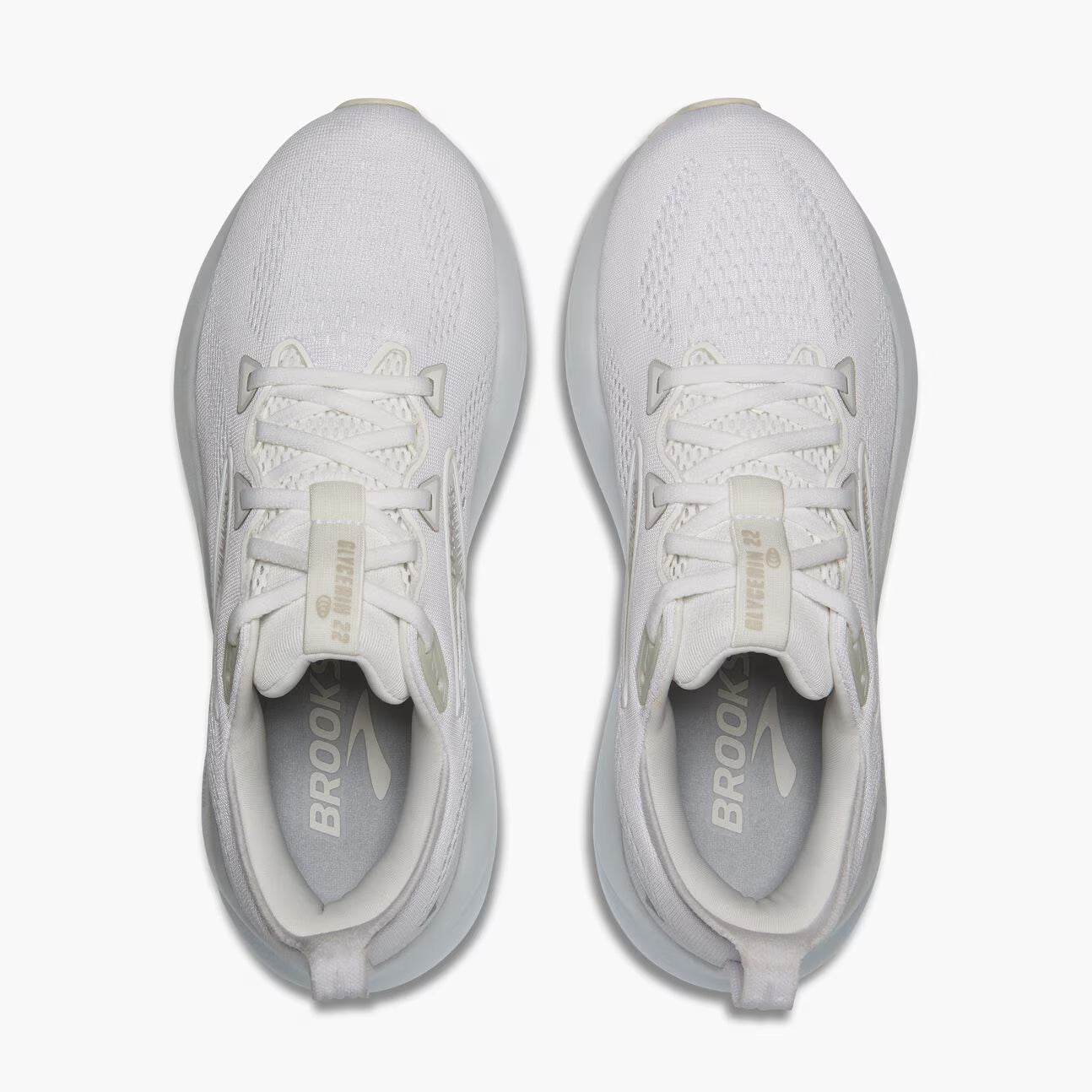 Brooks Women's Glycerin 22 - White/White/Grey