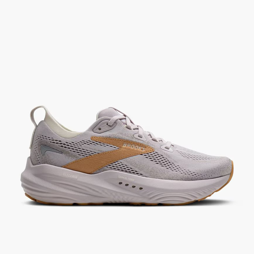 Brooks Womens Glycerin 22 - Lilac/Taffy/Coconut