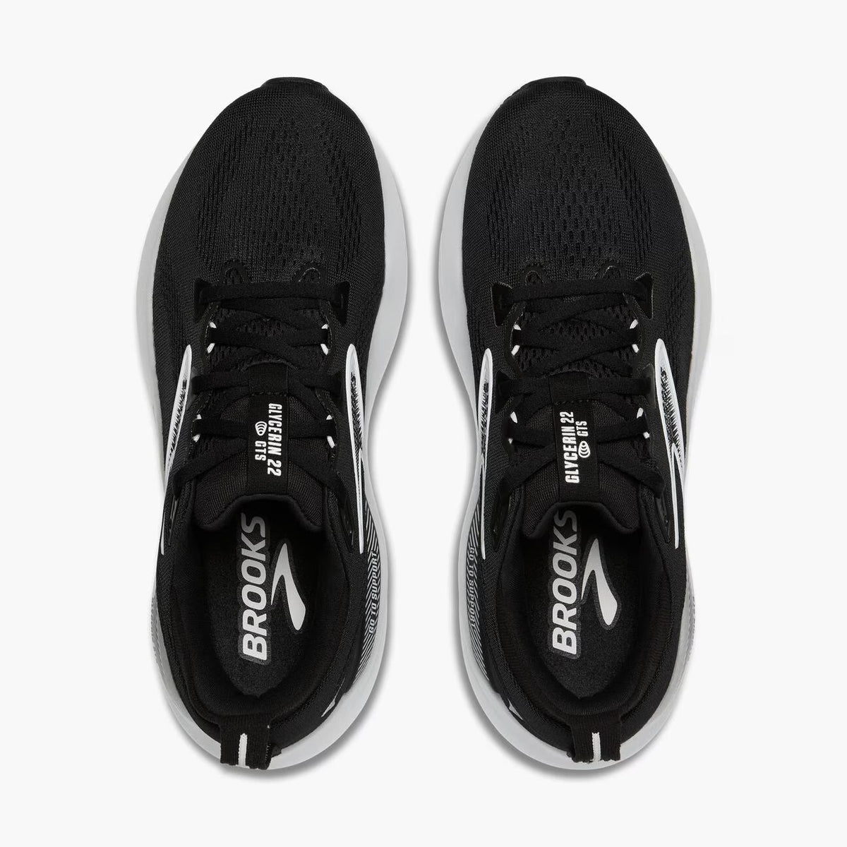 Brooks Women's Glycerin GTS 22 - Black/Grey/White