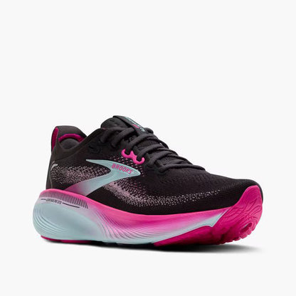 Brooks Women's Adrenaline GTS 25 - Black/Cyber Pink/Iced Aqua