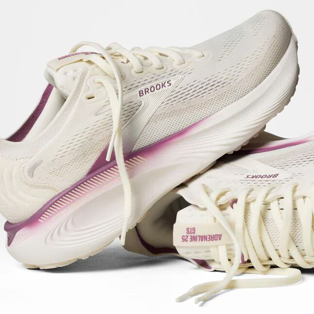 Brooks Women's Adrenaline GTS 25 - Coconut/Argyle