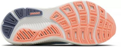 Brooks Women's Ghost 18 - Star White/Cyber Peach/Grey