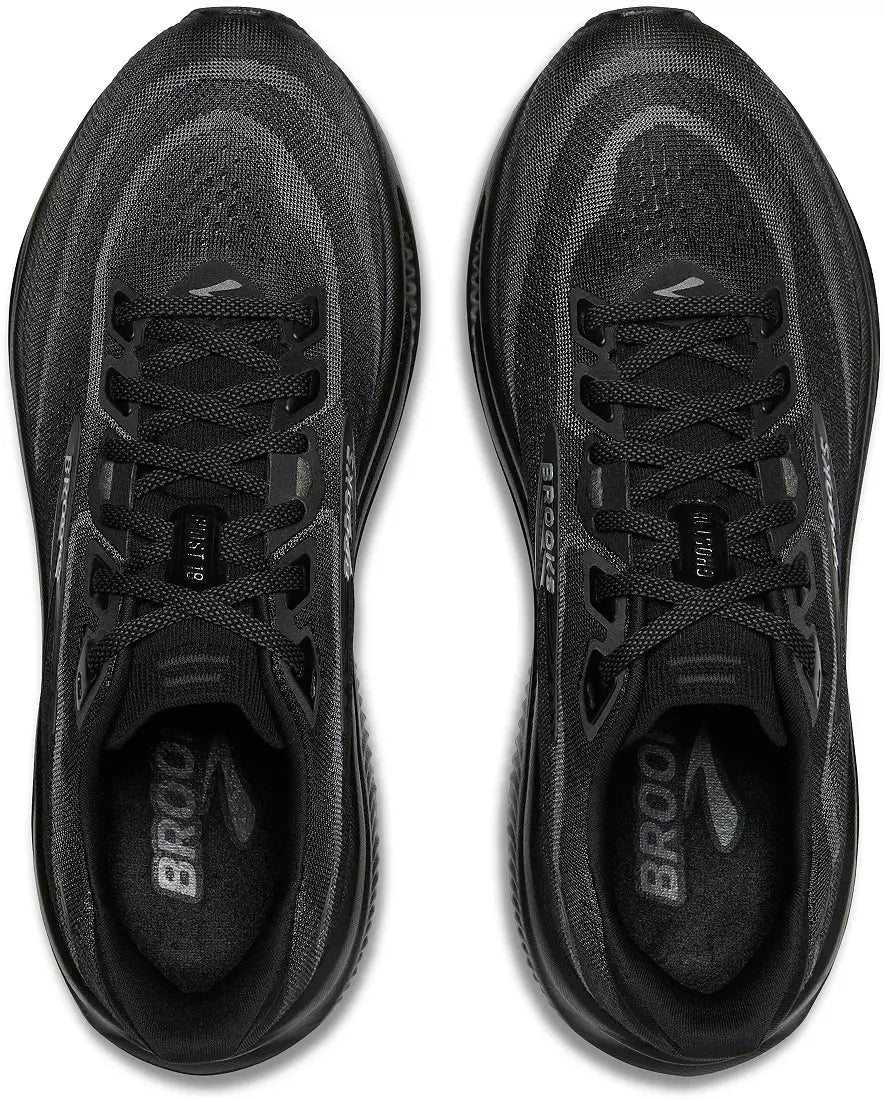 Brooks Women's Ghost 18 (Wide) - Black/Black/Ebony