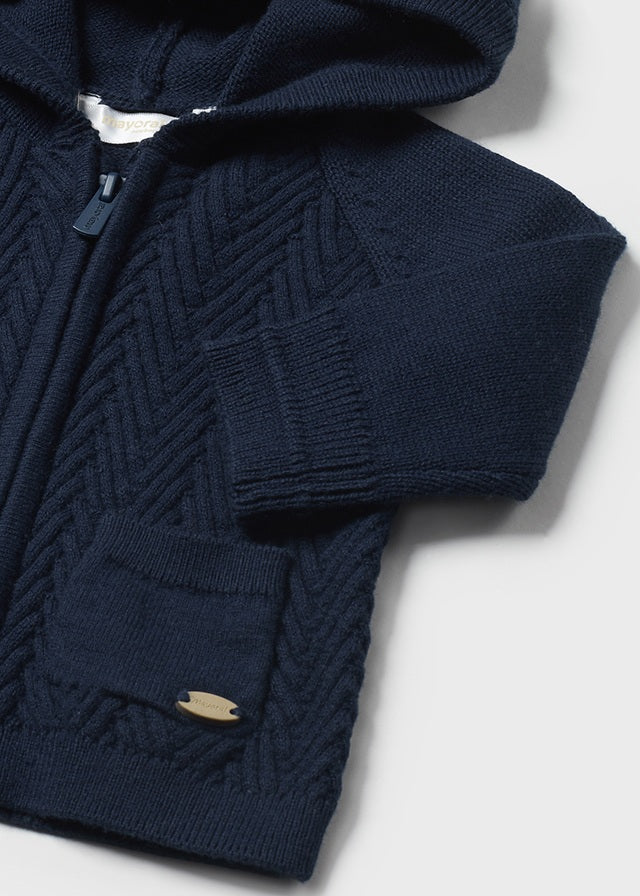Blueberry Boyâs Tricot Zip Jacket - Select Size
