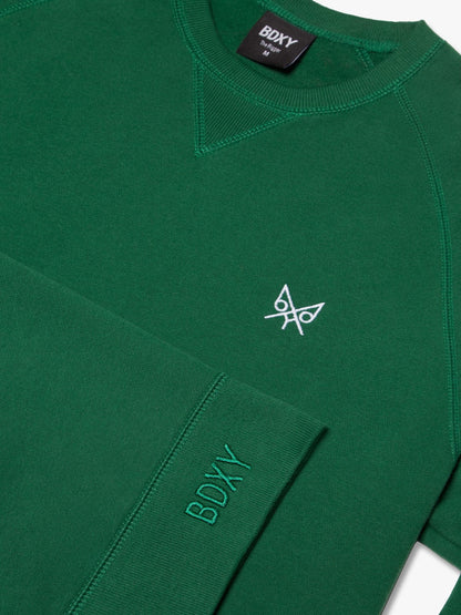 "The Rigger" Classic Sweater | Forest Green