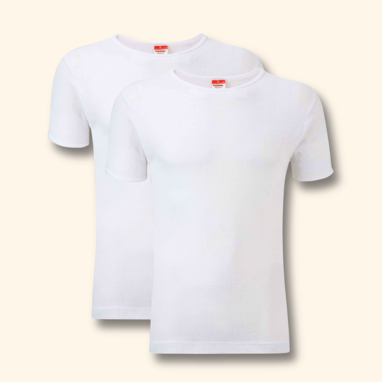 2 Pack Men's Thermal Underwear T Shirt