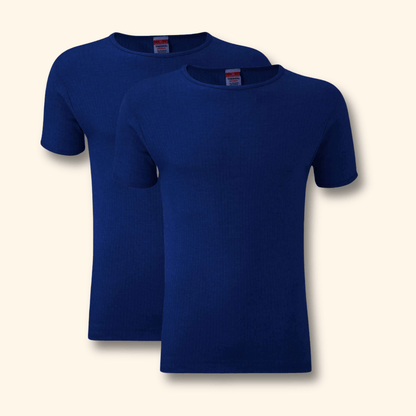 2 Pack Men's Thermal Underwear T Shirt