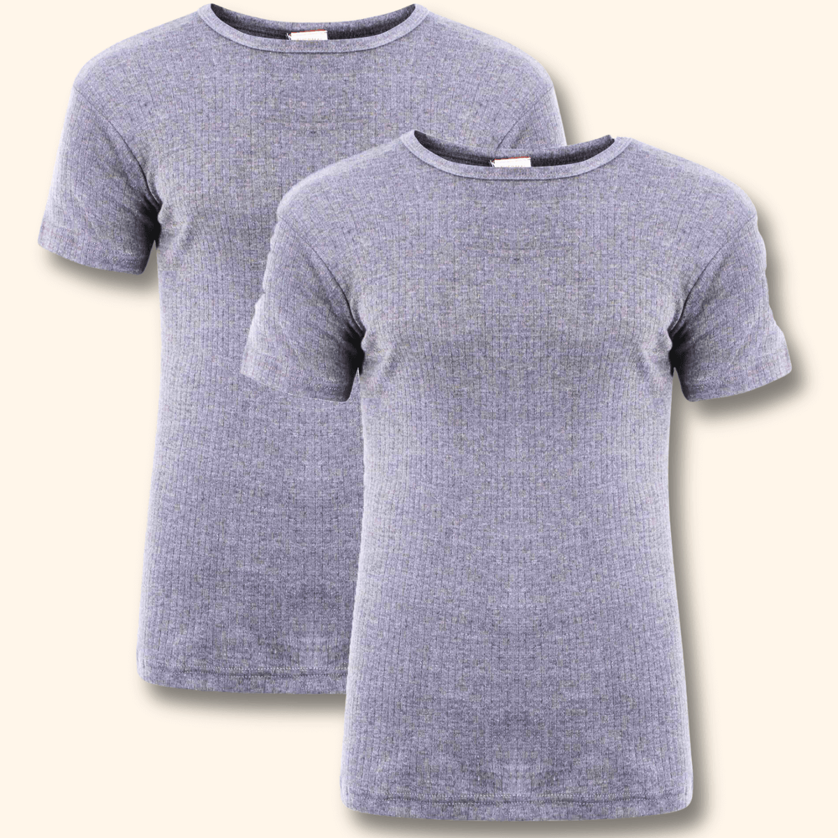 2 Pack Men's Thermal Underwear T Shirt
