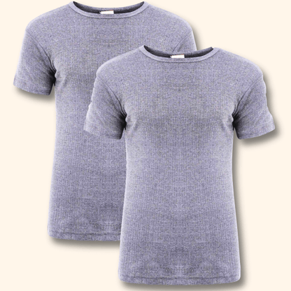 2 Pack Men's Thermal Underwear T Shirt