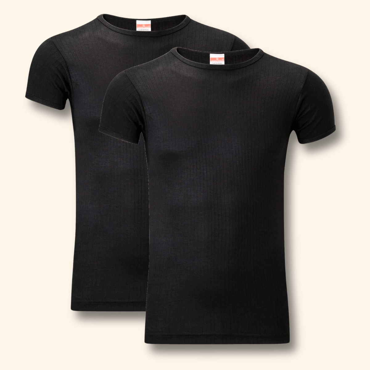 2 Pack Men's Thermal Underwear T Shirt