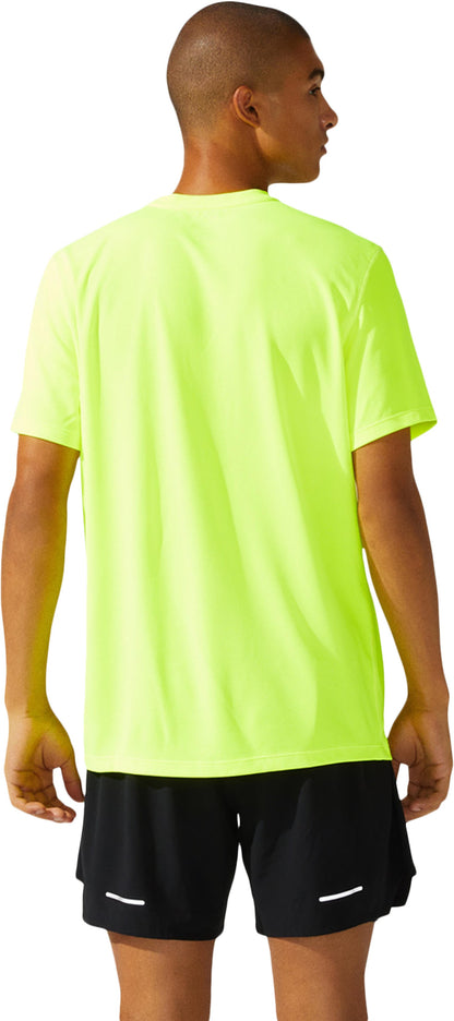 2026 ASICS Los Angeles Marathon - ASICS Men's Ready Set Short Sleeve Tee Safety Yellow (2011b458) (LA26-13)