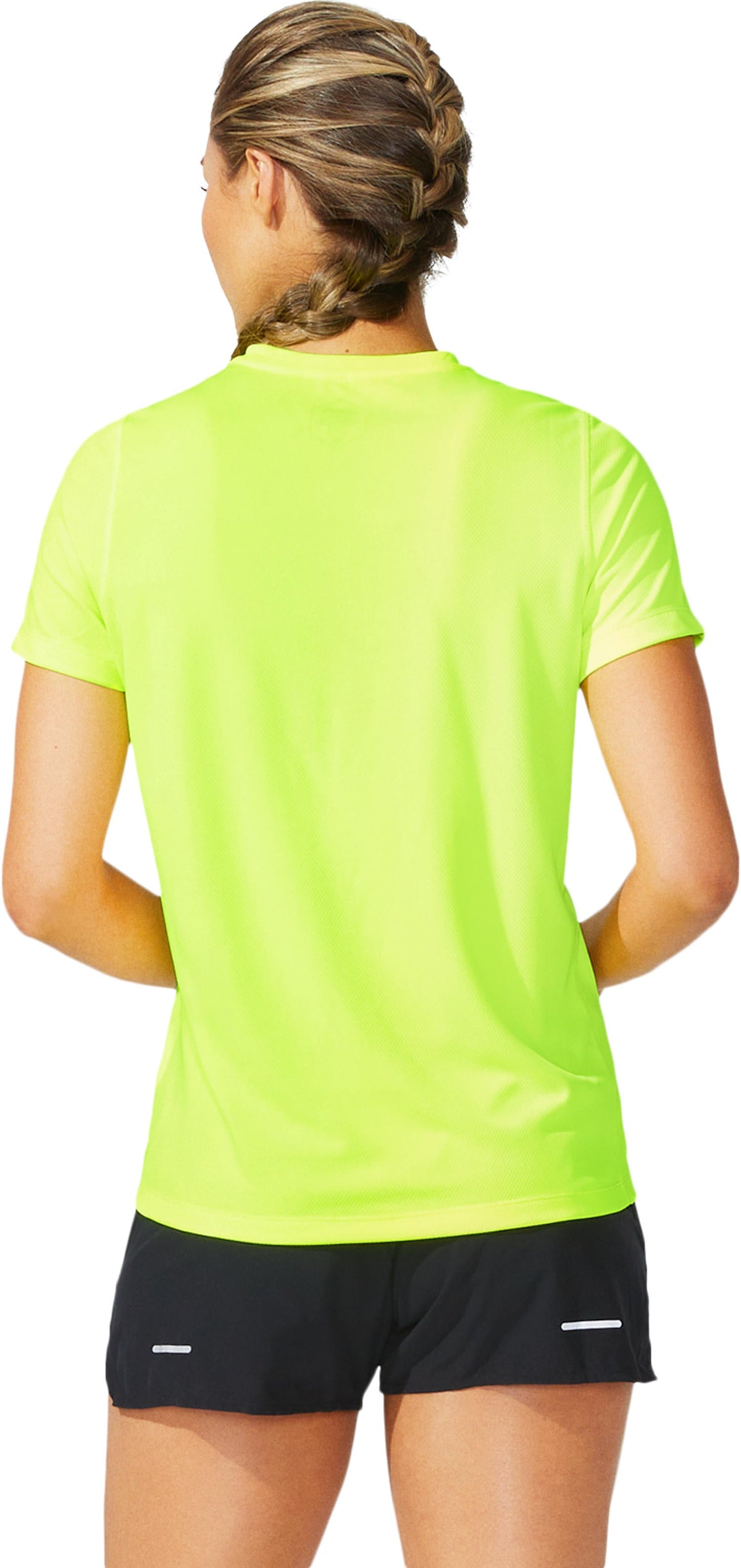 2026 ASICS Los Angeles Marathon - ASICS Women's Ready Set Short Sleeve Tee Safety Yellow (2012b469) (LA26-13)