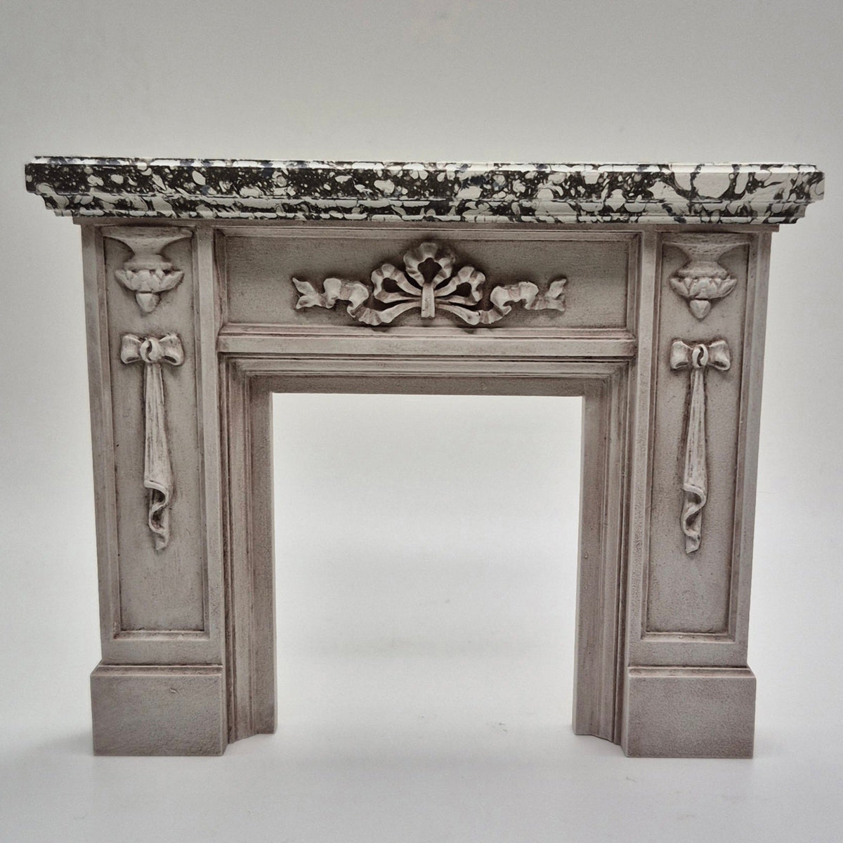Fireplace Mantel/Surround - Signed Jim Coates - 1/12 Scale Dollhouse Miniature
