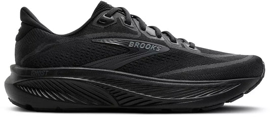 Brooks Women's Ghost 18 (Wide) - Black/Black/Ebony